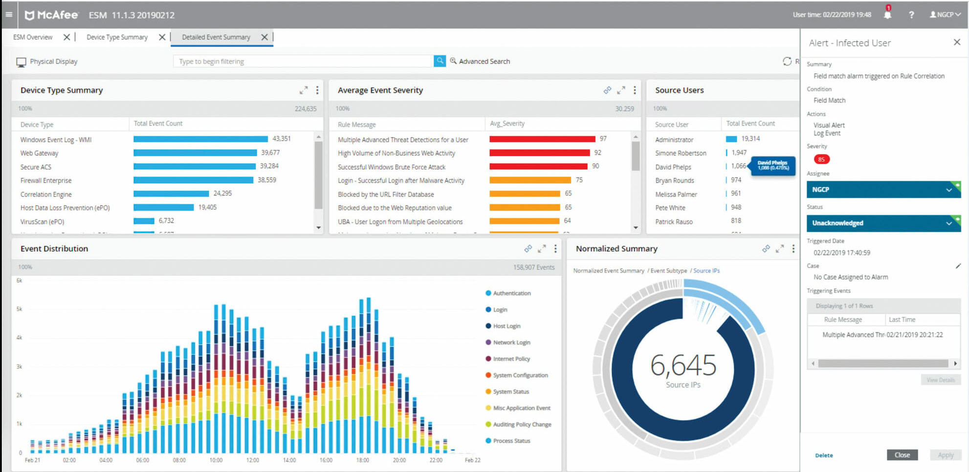 McAfee Enterprise Security Manager