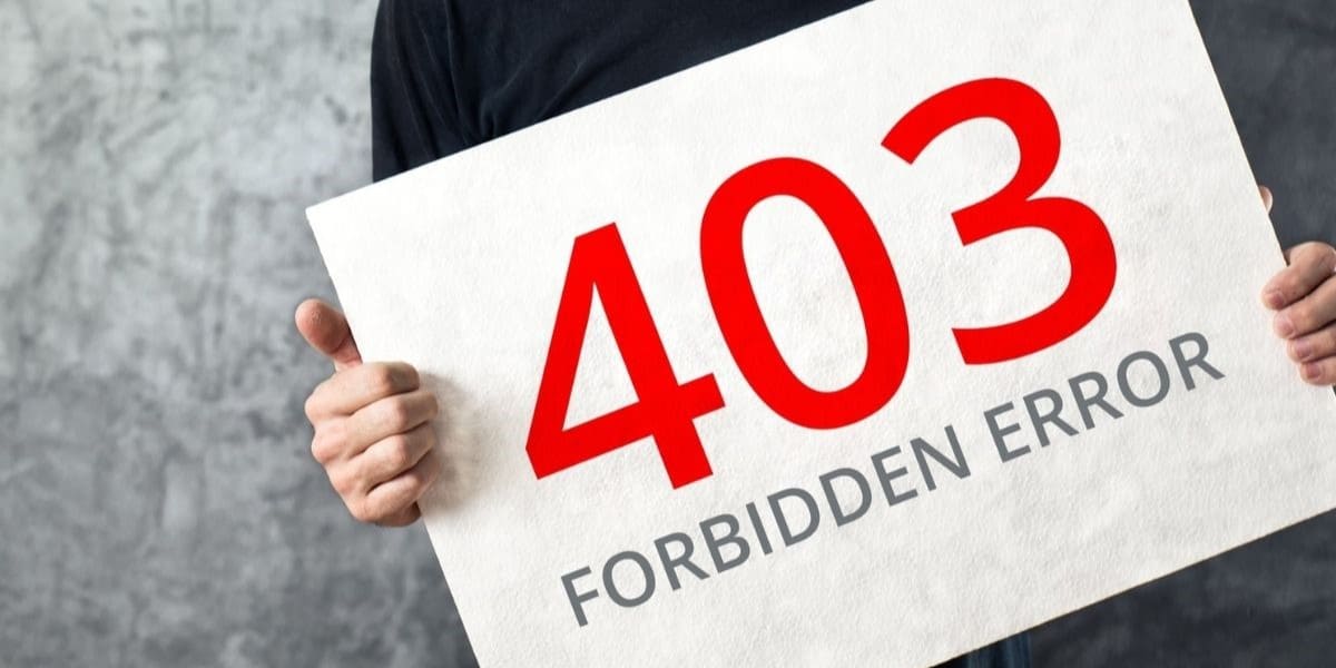 Что означает ошибка 403 Что означает ошибка 403