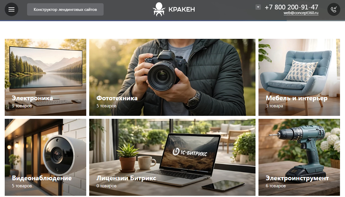 Фото 2: &laquo;Правильная структура сайта: обязательные разделы и реализация в КРАКЕН, ФЕНИКС и ХАМЕЛЕОН&raquo;